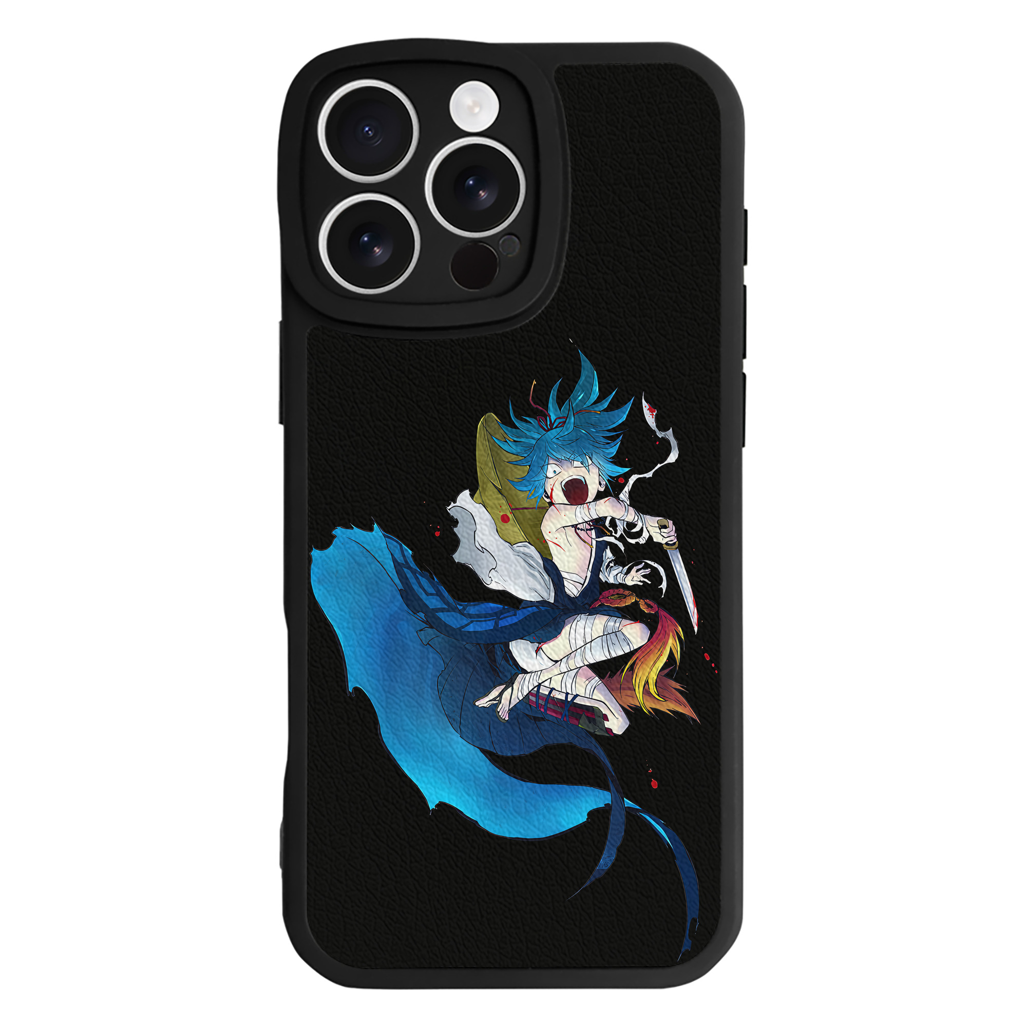 （画像用） 刀剣乱舞 Touken Ranbu 【iPhone 16シリーズ対応】シリコンスマホケース（レザー調） 材質：シリコン